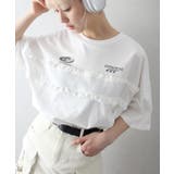 ロゴ刺繍レース Tシャツ | SpRay | 詳細画像39