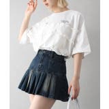ロゴ刺繍レース Tシャツ | SpRay | 詳細画像43