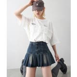 ロゴ刺繍レース Tシャツ | SpRay | 詳細画像45