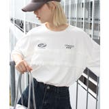 ロゴ刺繍レース Tシャツ | SpRay | 詳細画像50