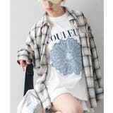デニムフラワーロゴTシャツ | SpRay | 詳細画像13