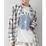 デニムフラワーロゴTシャツ | SpRay | 詳細画像14