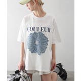 デニムフラワーロゴTシャツ | SpRay | 詳細画像17