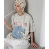 デニムフラワーロゴTシャツ | SpRay | 詳細画像2