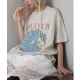 デニムフラワーロゴTシャツ | SpRay | 詳細画像3