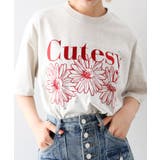 FLOWERストーンTシャツ | SpRay | 詳細画像2