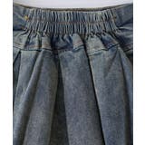 デニムヘムレイヤードミニスカート | SpRay | 詳細画像16 