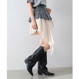 デニムヘムレイヤードミニスカート | SpRay | 詳細画像7 