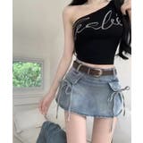 リボンデニムミニスカート | SpRay | 詳細画像11