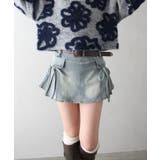 リボンデニムミニスカート | SpRay | 詳細画像14