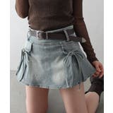 リボンデニムミニスカート | SpRay | 詳細画像18