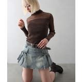 リボンデニムミニスカート | SpRay | 詳細画像19