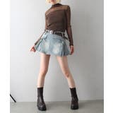 リボンデニムミニスカート | SpRay | 詳細画像20