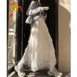 チュ-ルレ-ス付ティア-ドロングスカート | SpRay | 詳細画像6