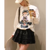 レース付き3段フリルミニスカート | SpRay | 詳細画像24