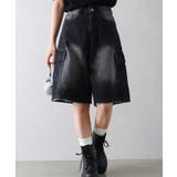 デニムカーゴハーフパンツ | SpRay | 詳細画像15