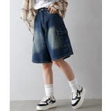 デニムカーゴハーフパンツ | SpRay | 詳細画像3