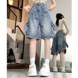 デニムリボンハーフパンツ | SpRay | 詳細画像37