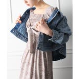 花柄シャーリングリボンショートスリーブワンピース | SpRay | 詳細画像15