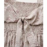 花柄シャーリングリボンショートスリーブワンピース | SpRay | 詳細画像31