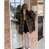 ビエラチェックBIGシャツ | SpRay | 詳細画像4 