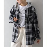 ビエラチェック切り替えフードシャツ | SpRay | 詳細画像20 