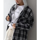 ビエラチェック切り替えフードシャツ | SpRay | 詳細画像25 