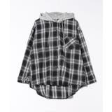 ビエラチェック切り替えフードシャツ | SpRay | 詳細画像33 