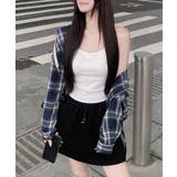 ビエラチェック切り替えフードシャツ | SpRay | 詳細画像5 