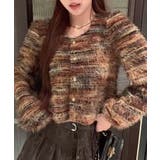 フェザーボーダーカーディガン | SpRay | 詳細画像8 