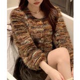 フェザーボーダーカーディガン | SpRay | 詳細画像15 