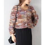 フェザーボーダーカーディガン | SpRay | 詳細画像17 