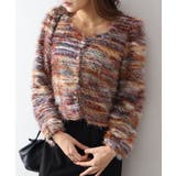 フェザーボーダーカーディガン | SpRay | 詳細画像18 