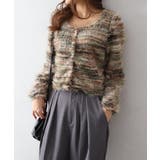 フェザーボーダーカーディガン | SpRay | 詳細画像20 