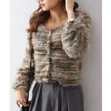 フェザーボーダーカーディガン | SpRay | 詳細画像21 