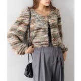 フェザーボーダーカーディガン | SpRay | 詳細画像23 