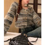 フェザーボーダーカーディガン | SpRay | 詳細画像2 