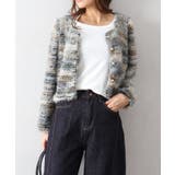 フェザーボーダーカーディガン | SpRay | 詳細画像29 