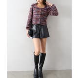 フェザーボーダーカーディガン | SpRay | 詳細画像33 