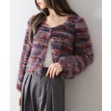 フェザーボーダーカーディガン | SpRay | 詳細画像39 