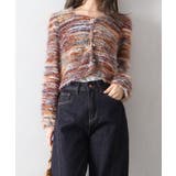 フェザーボーダーカーディガン | SpRay | 詳細画像42 