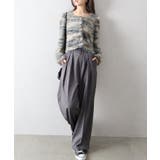 フェザーボーダーカーディガン | SpRay | 詳細画像49 