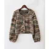 フェザーボーダーカーディガン | SpRay | 詳細画像55 