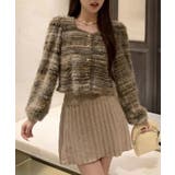 フェザーボーダーカーディガン | SpRay | 詳細画像6 