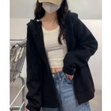 ブラック | ジップパーカー | SpRay