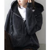 ピグメントジップパーカー | SpRay | 詳細画像14 