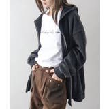 ピグメントジップパーカー | SpRay | 詳細画像3 