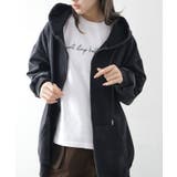 ピグメントジップパーカー | SpRay | 詳細画像8 