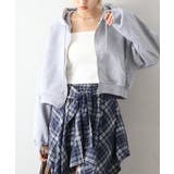 ショートジップパーカー | SpRay | 詳細画像3 