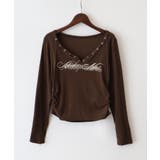 ブラウン | ロゴスピンドルロンT | SpRay